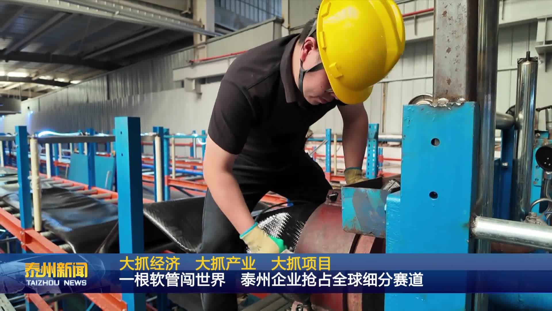 大抓经济 大抓产业 大抓项目  一根软管闯世界 泰州企业抢占全球细分赛道